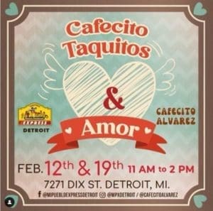 Cafe Valentine's Day coffee from Cafecito Alvarez